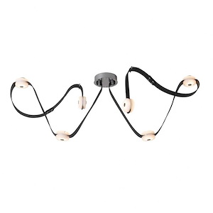 Gorleston Way - 17.3W 6 LED Pendant-21 Inches Tall and 58 Inches Wide - 1404763