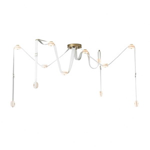 Gorleston Way - 35W 12 LED Pendant-44 Inches Tall and 86.5 Inches Wide - 1404766