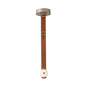 Gorleston Way - 5.8W 1 LED Pendant-34.7 Inches Tall and 4 Inches Wide - 1404721
