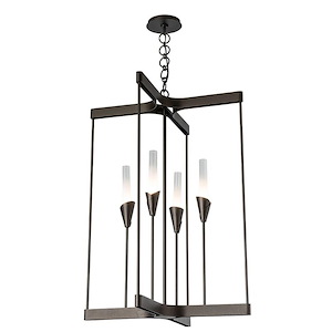 Harvey Common - 4 Light Chandelier-33.9 Inch Tall and 24.1 Inch Wide - 1404767