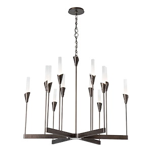 Harvey Common - 12 Light Chandelier-31.4 Inch Tall and 38.3 Inch Wide - 1404784