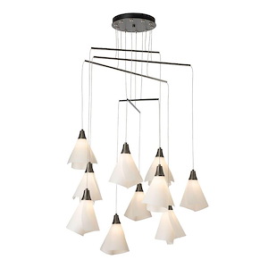 Briar Drift - 10 Light Standard Pendant-11.3 Inch Tall and 39.2 Inch Wide - 1404884