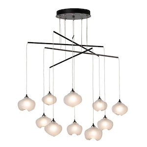Buccleuch Lane - 10 Light Standard Pendant-7.3 Inch Tall and 38.7 Inch Wide - 1404785