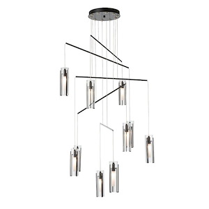 Tinwell Close - 10 Light Standard Pendant-10.3 Inch Tall and 34.9 Inch Wide - 1404870
