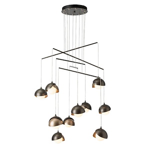 Chandos Drive - 10 Light Standard Pendant-6.4 Inch Tall and 38 Inch Wide - 1404765
