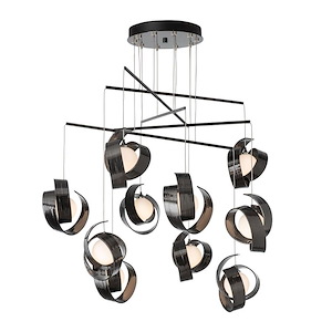 Oakland Reach - 10 Light Standard Pendant-8.1 Inch Tall and 41 Inch Wide - 1404798