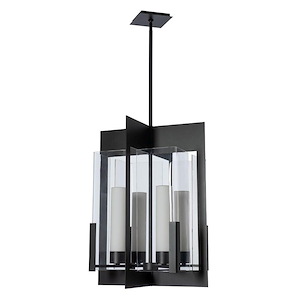 Bury Cross - 4 Light Pendant-30.9 Inch Tall and 22.6 Inch Wide - 1404775