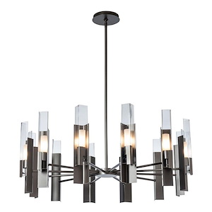 Bury Cross - 12 Light Chandelier-16 Inch Tall and 40.2 Inch Wide - 1404873