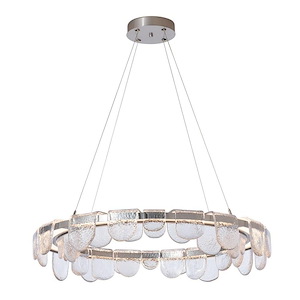 Sheldon Pleasant - 73W 1 LED Chandelier-6.9 Inch Tall and 39.6 Inch Wide - 1404814