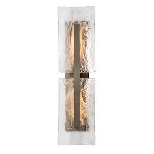 Epsom Avenue - 2 Light Tall Outdoor Wall Sconce-37.6 Inch Tall and 10.1 Inch Wide - 1405008