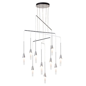 Harvey Common - 10 Light 90 OH Mobile Pendant-19.4 Inch Tall and 34.8 Inch Wide - 1405021
