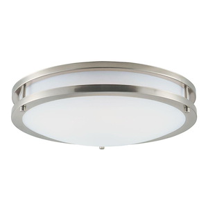 Neville Brow - 16 Inch 23W 1 LED Flush Mount - 1389778