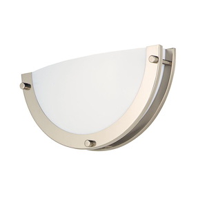 Neville Brow-12W 1 LED Wall Sconce-12 Inches wide by 6 inches high - 1389779