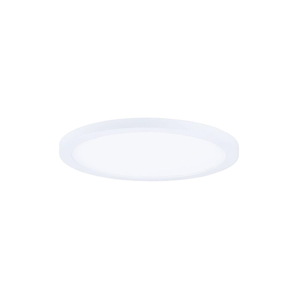 Crofton Circle-15W 1 LED Flush Mount-7 Inches wide by 0.5 inches high - 1391529