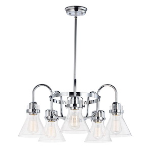 Mercer Broadway-Five Light Chandelier-23.75 Inches wide by 10.75 inches high - 1391360