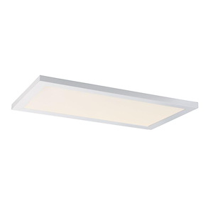 Winston Warren Panel-22W 3000K 1 LED Flush Mount-11.75 Inches wide by 0.75 inches high - 1391439