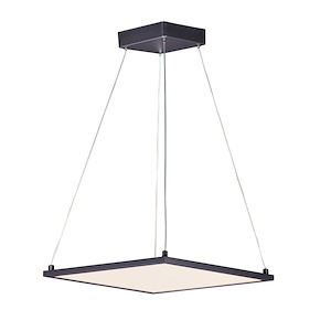 Crofton Circle-36W 1 LED Square Pendant-15 Inches wide by 0.5 inches high - 1391488