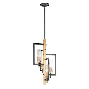 Rowley Lanes-Four Light Pendant-13 Inches wide by 25 inches high - 1389672