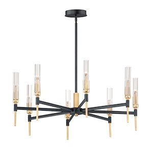 Rowley Lanes - 33 Inch 14.4W 8 LED Chandelier - 1389849