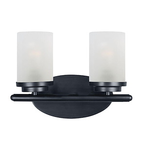Langleybury Lane-2 Light Bath Vanity in Contemporary style-12 Inches wide by 9 inches high - 1389821