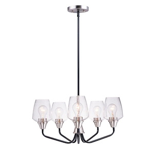 New Lodge Drive-5 Light Chandelier-23 Inches wide by 12.25 inches high - 1388645