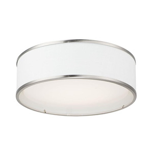 Chequers Retreat-18W 1 LED Flush Mount-16 Inches wide by 5.5 inches high - 1388536