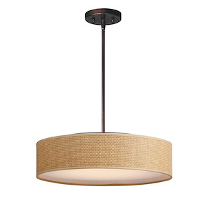 Chequers Retreat-32.5W 5 LED Pendant-20 Inches wide by 6.5 inches high - 1388576