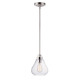 Bassett Royd-1 Light Pendant-7.5 Inches wide by 9.5 inches high - 1389977