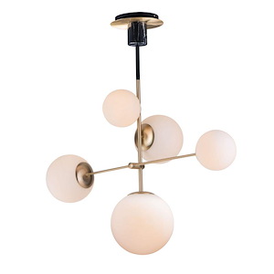 Tyne Road-5 Light Pendant-15 Inches wide by 38.25 inches high - 1390065
