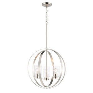 Springbanks Way - 3 Light Pendant-20.75 Inches Tall and 20.75 Inches Wide - 1319632