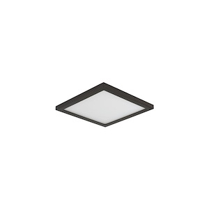 Crofton Circle - 10W 1 LED Square Flush Mount-0.5 Inches Tall and 5 Inches Wide - 1388631