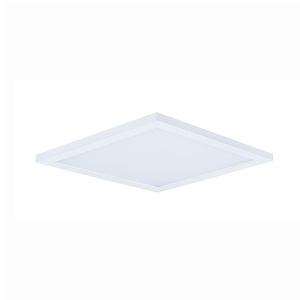 Crofton Circle - 30W 1 LED Square Flush Mount-0.5 Inches Tall and 15 Inches Wide - 1390406