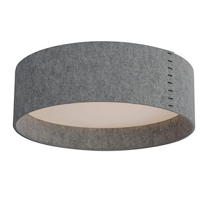 Chequers Retreat - 32W 1 LED Flush Mount In Modern Style-7.88 Inches Tall and 25 Inches Wide - 1390296