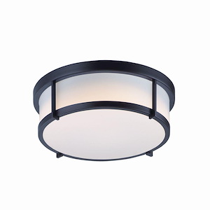 Ridgeway Meadows - 16W 1 LED Flush Mount-5 Inches Tall and 13 Inches Wide - 1388916