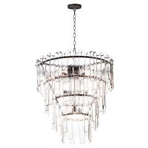 Wright Paddocks - 12 Light Pendant-32 Inches Tall and 30 Inches Wide - 1390462