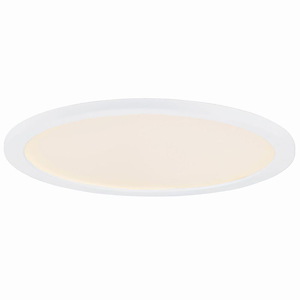Crofton Circle - 32W 1 LED Round Flush Mount In Modern Style-0.5 Inches Tall and 22 Inches Wide - 1390680