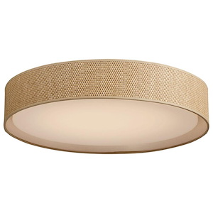Chequers Retreat - 45W 1 LED Flush Mount In Modern Style-5.5 Inches Tall and 25 Inches Wide - 1389040