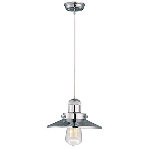 Ocean Springs - 1 Light Pendant In Mediterranean Style-5.25 Inches Tall and 8 Inches Wide - 1319640