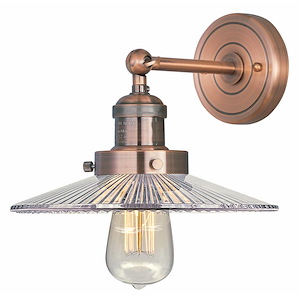 Holbrook Corner - 1 Light Wall Sconce In Mediterranean Style-7.5 Inches Tall and 10 Inches Wide - 1390789