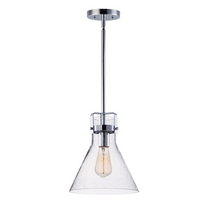 Mercer Broadway - 6W 1 LED Pendant with Bulb In Traditional Style-11.5 Inches Tall and 10 Inches Wide - 1389015