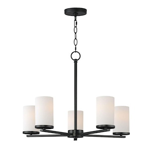 Chalfont Laurels - 5 Light Chandelier-18.5 Inches Tall and 24 Inches Wide - 1388943