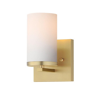 Chalfont Laurels - 1 Light Bath Vanity-7.75 Inches Tall and 5 Inches Wide - 1390432