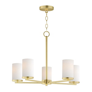 Chalfont Laurels - 5 Light Chandelier-18.5 Inches Tall and 24 Inches Wide - 1390771