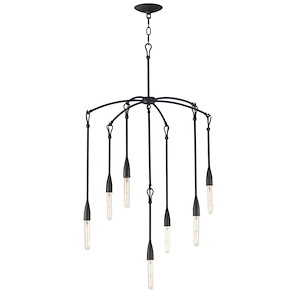 Calder Spur - 7 Light Chandelier-51.25 Inches Tall and 28 Inches Wide - 1390718