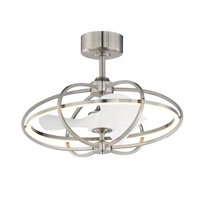Langleybury Lane - 30W 1 LED Fandelight-20.5 Inch Tall and 27.5 Inch Wide - 1389223