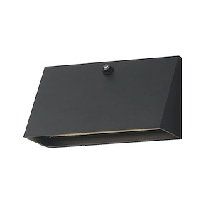Seymour Covert - 30W 1 LED Wide Outdoor Wall Mount with Photocell-5 Inch Tall and 9 Inch Wide - 1391144