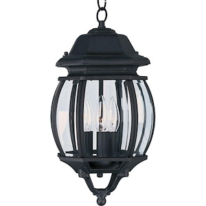 Kingsway Springs-3 Light Outdoor Hanging Lantern in Early American style-8 Inches wide by 19.5 inches high - 1391088