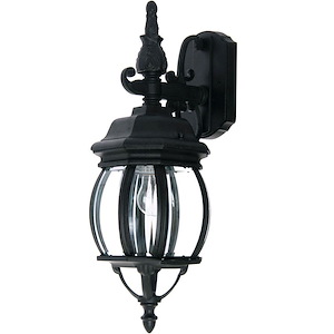 Kingsway Springs-One Light Outdoor Wall Mount in Early American style-6 Inches wide by 17.75 inches high - 1391032