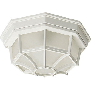 Kingsway Springs-Two Light Outdoor Flush Mount in Early American style-10.75 Inches wide by 4.75 inches high - 1388708
