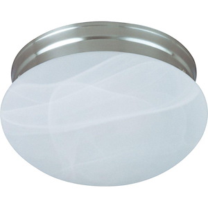 Essentials-2 Light Flush Mount in  style-13.5 Inches wide by 6 inches high - 1388728